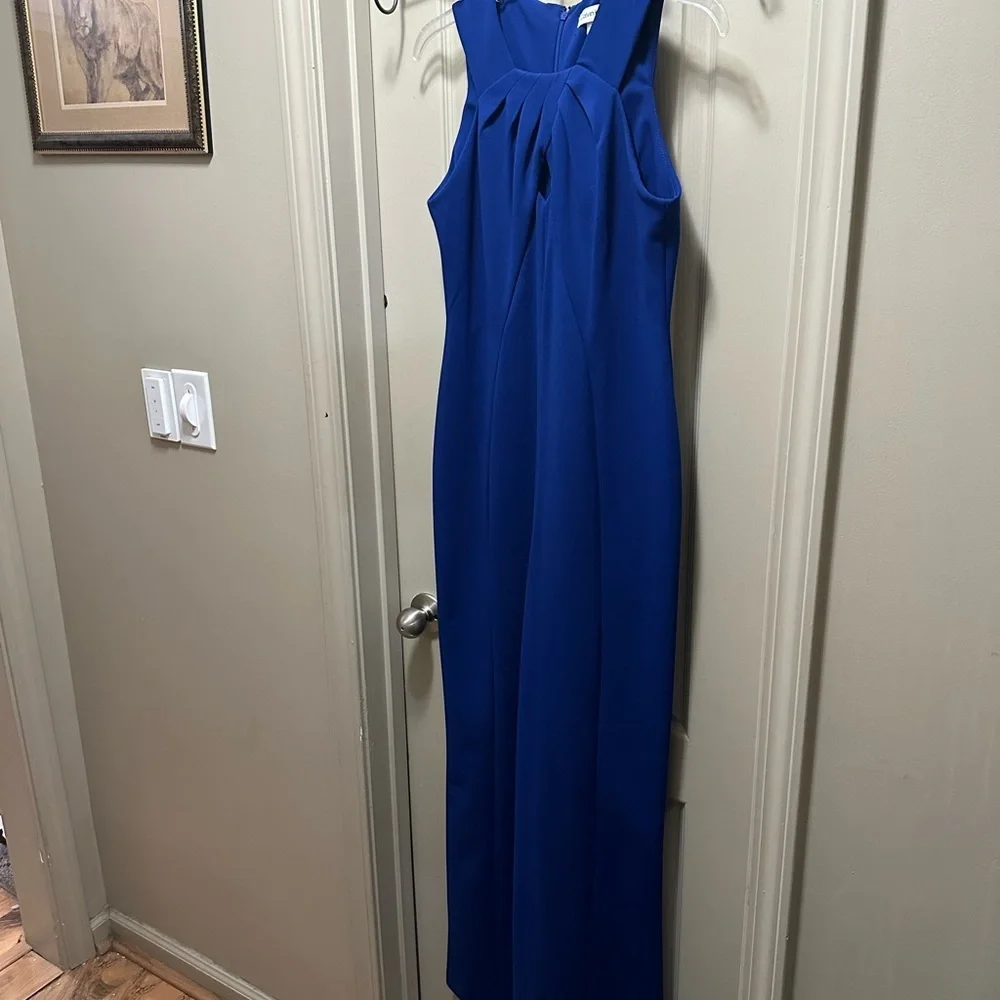 Calvin Klein Royal Blue Maxi Pantsuit